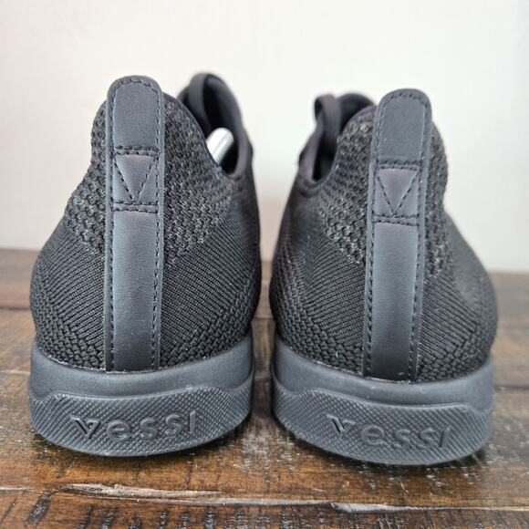 Vessi Weekend 1.5 Sneaker Mens Size 13 Waterproof Shoes Asphalt Black Black main image 7